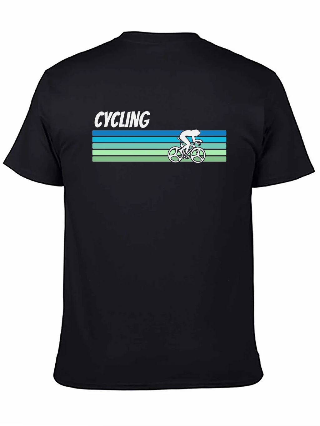Cycling Retro T-Shirt - Stylish Rider Design product image 4
