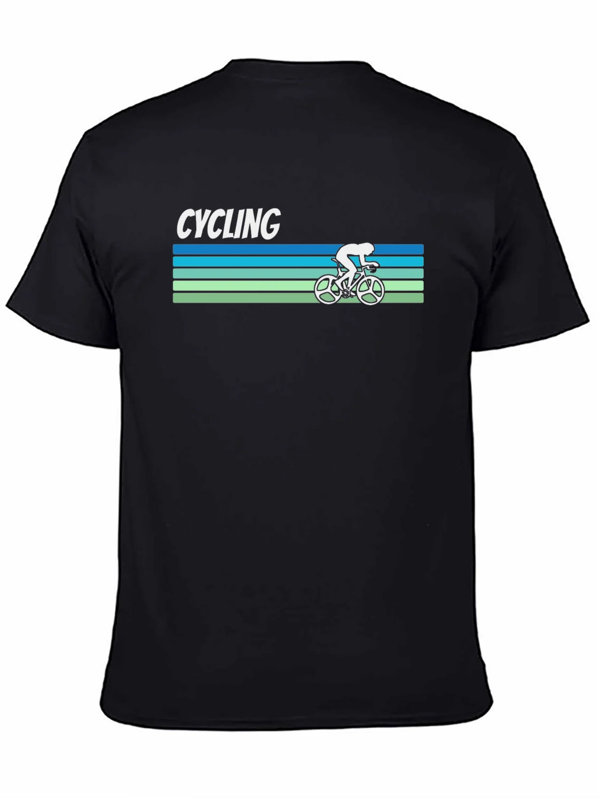 Cycling Retro T-Shirt - Stylish Rider Design product image 4