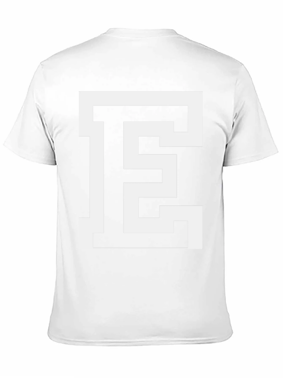 Bold Letter E Graphic Tee - Stylish Black Cotton T-Shirt product image 10