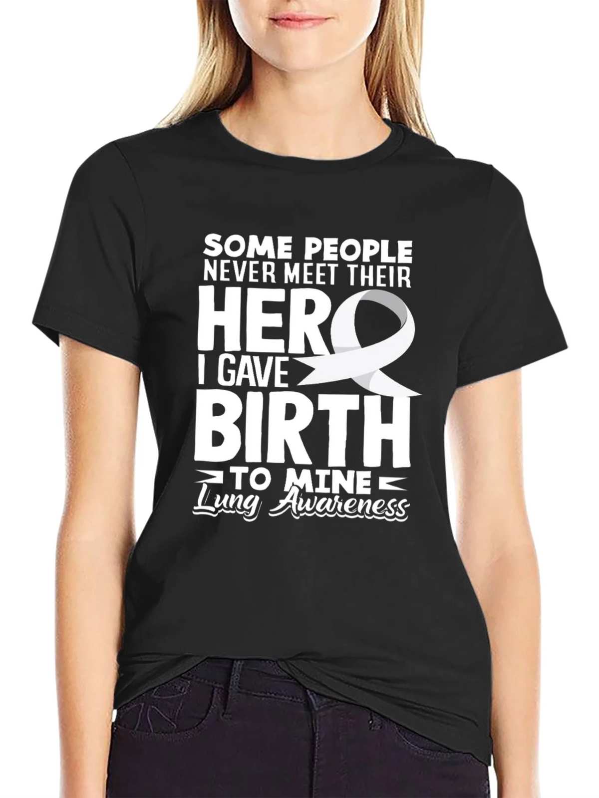 Lung Awareness Hero T-Shirt product image 2