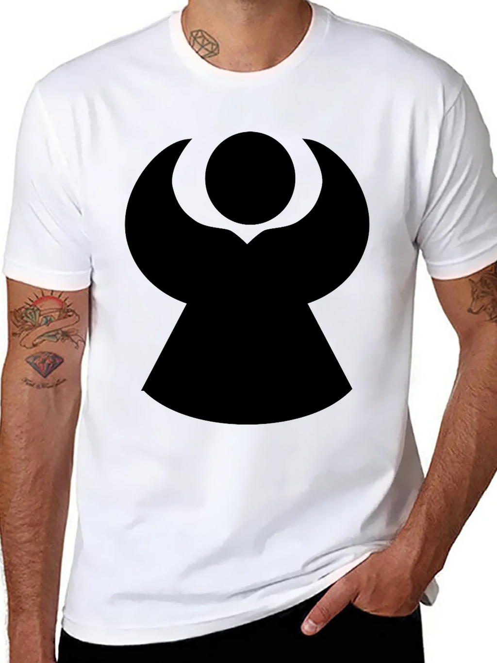 Unique Graphic Black T-Shirt - Modern Style product image 2
