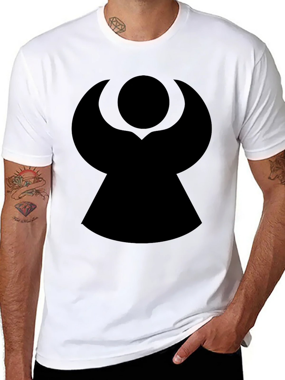 Unique Graphic Black T-Shirt - Modern Style product image 2
