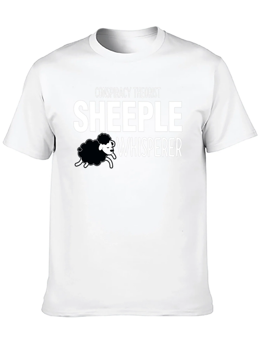 Conspiracy Theorist Sheeple Whisperer T-Shirt product image 9