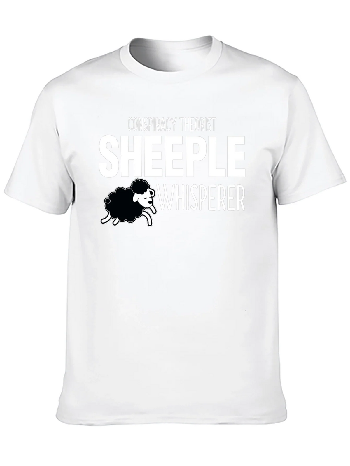 Conspiracy Theorist Sheeple Whisperer T-Shirt product image 9