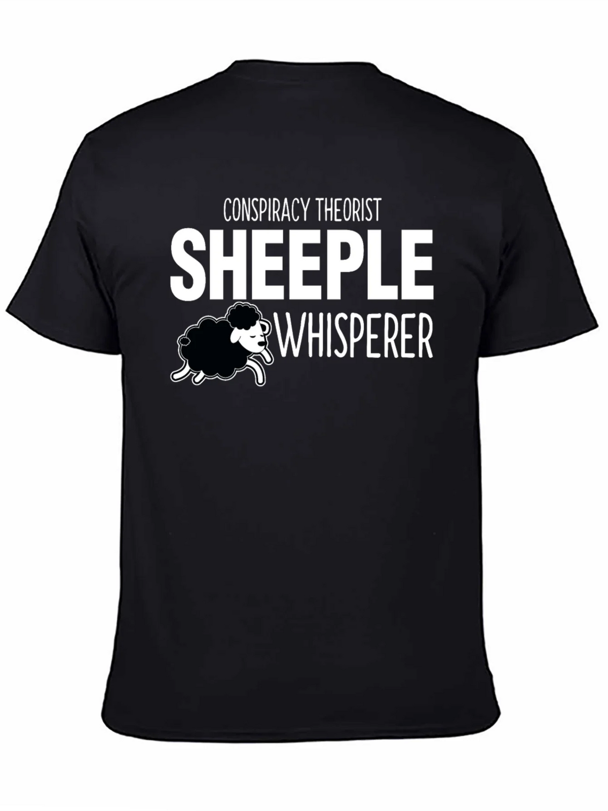 Conspiracy Theorist Sheeple Whisperer T-Shirt product image 4
