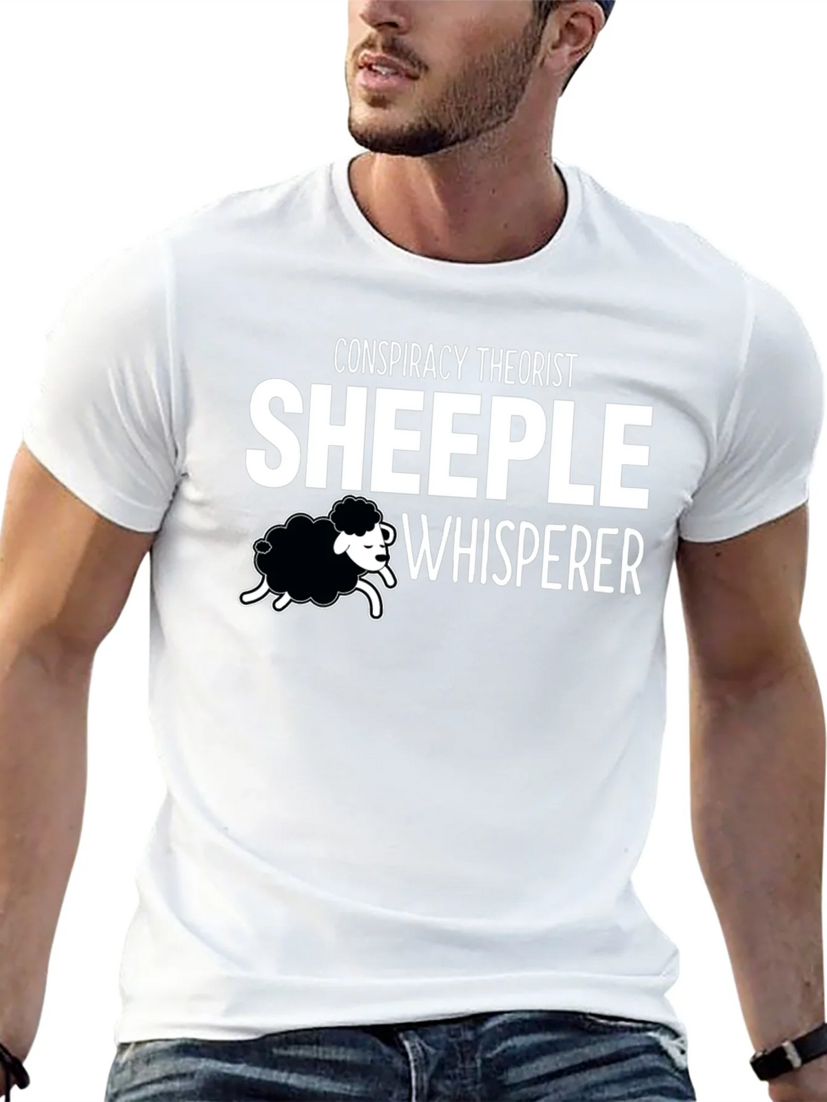 Conspiracy Theorist Sheeple Whisperer T-Shirt product image 12