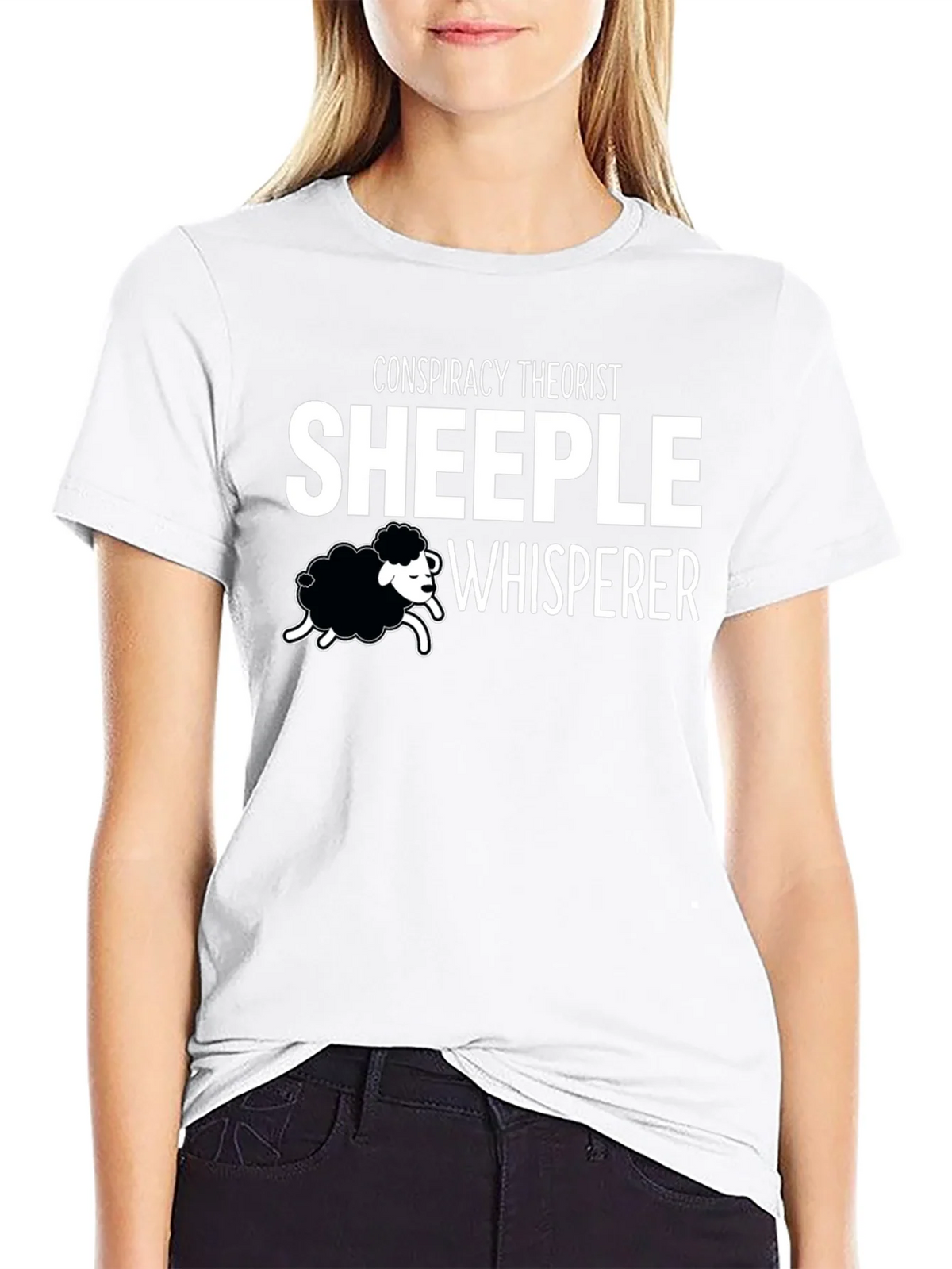 Conspiracy Theorist Sheeple Whisperer T-Shirt product image 8