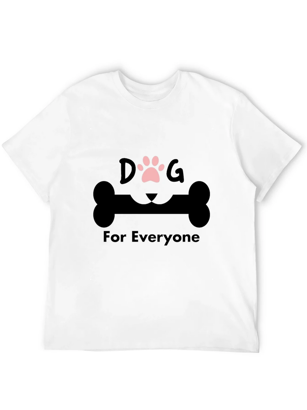 Dog For Everyone T-Shirt - Paw Print Bone Design product image 8