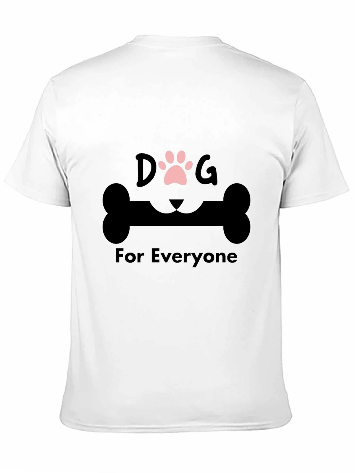 Dog For Everyone T-Shirt - Paw Print Bone Design product image 7
