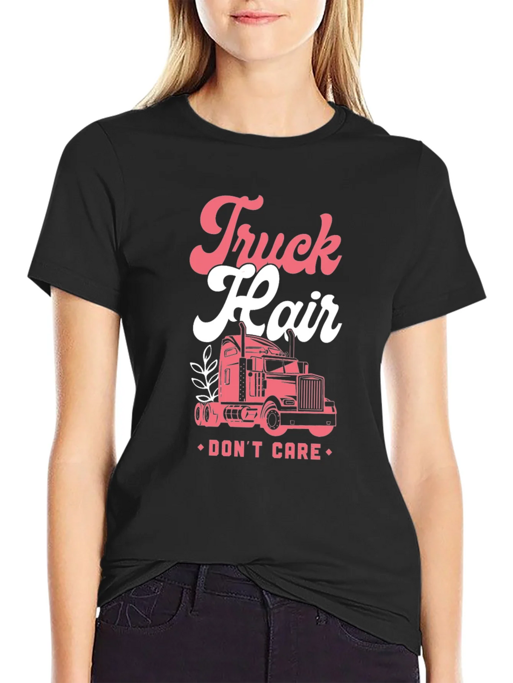 Truck Hair Dont Care Graphic T-Shirt product image 1