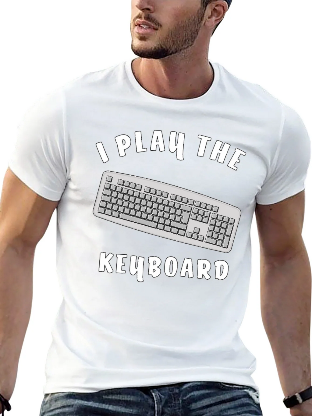 I Play The Keyboard T-Shirt - Funny Musician Tee product image 12