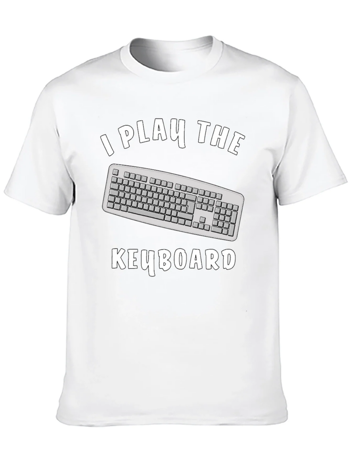 I Play The Keyboard T-Shirt - Funny Musician Tee product image 9