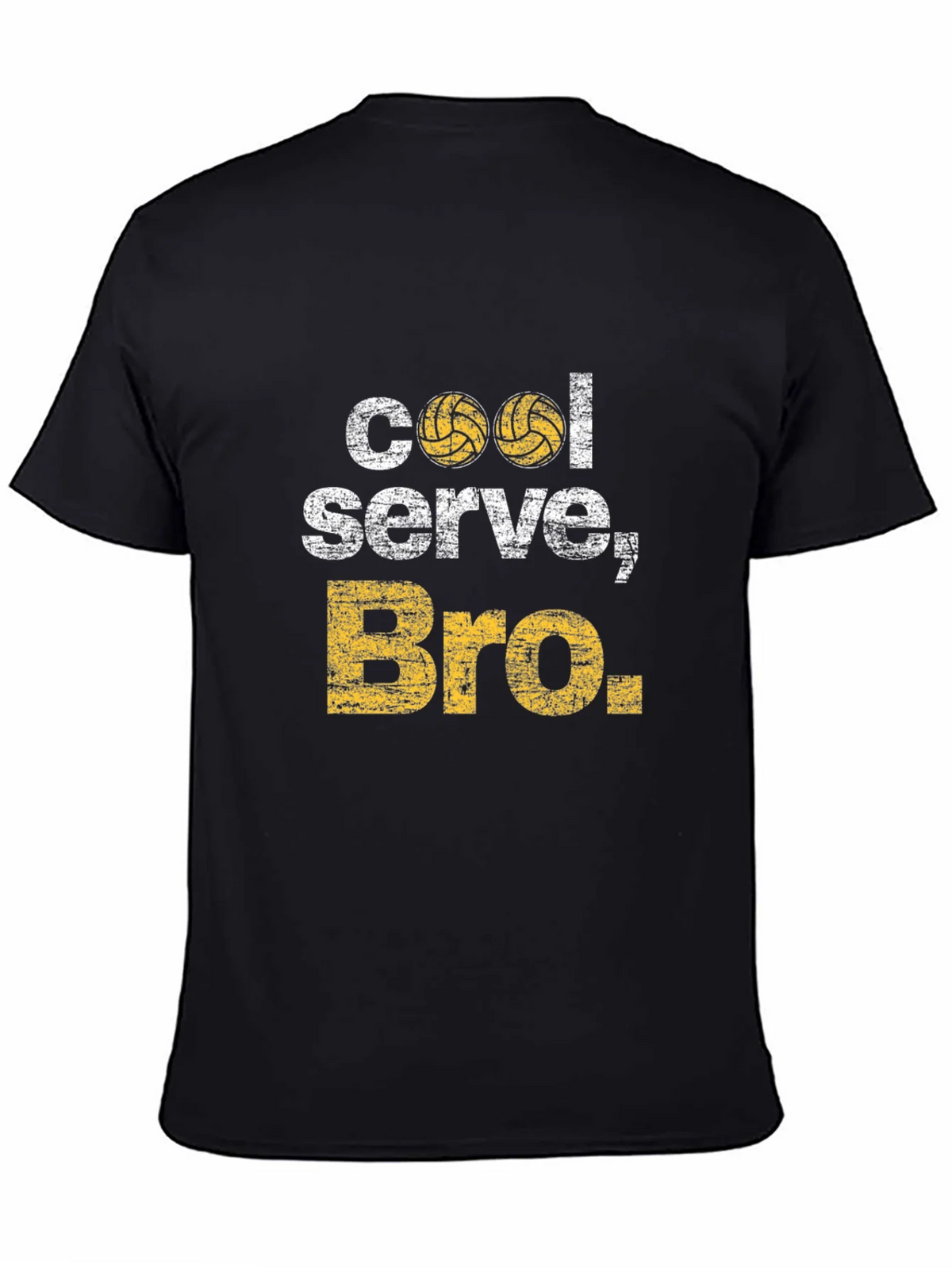 Cool Serve Bro Volleyball Graphic T-Shirt product image 4