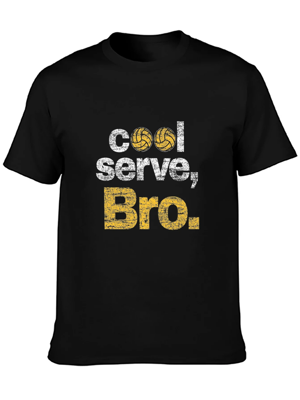 Cool Serve Bro Volleyball Graphic T-Shirt product image 3