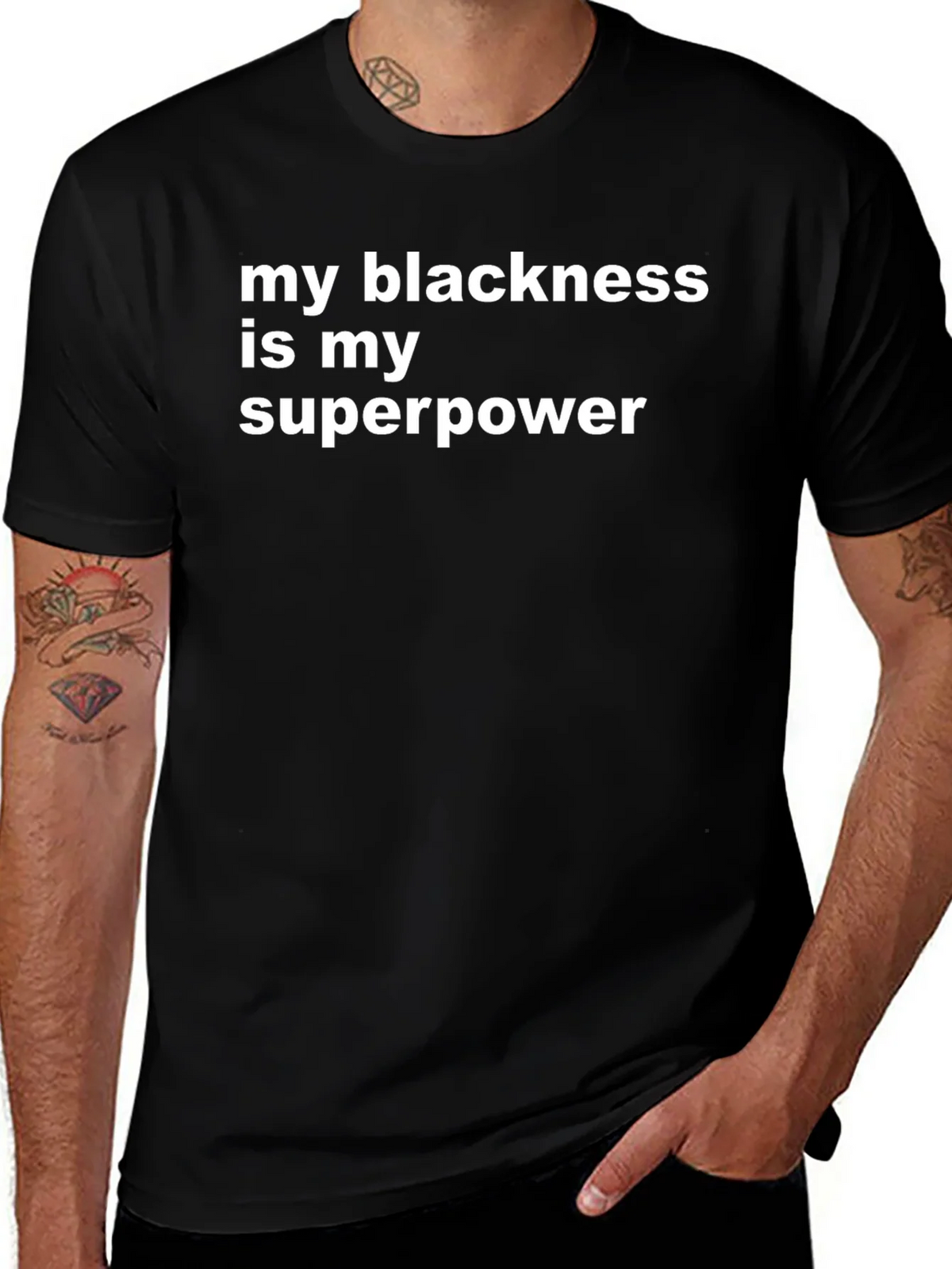 Blackness Superpower Graphic Tee product image 1