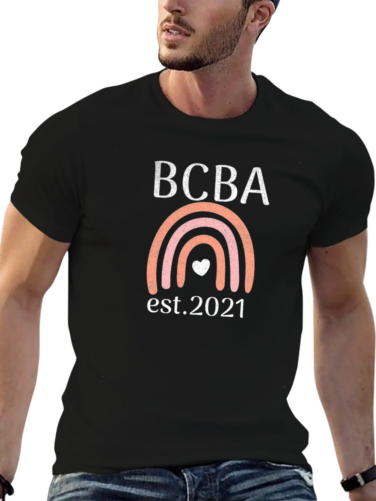 BCBA Rainbow Est. 2021 Graphic Tee product image 6