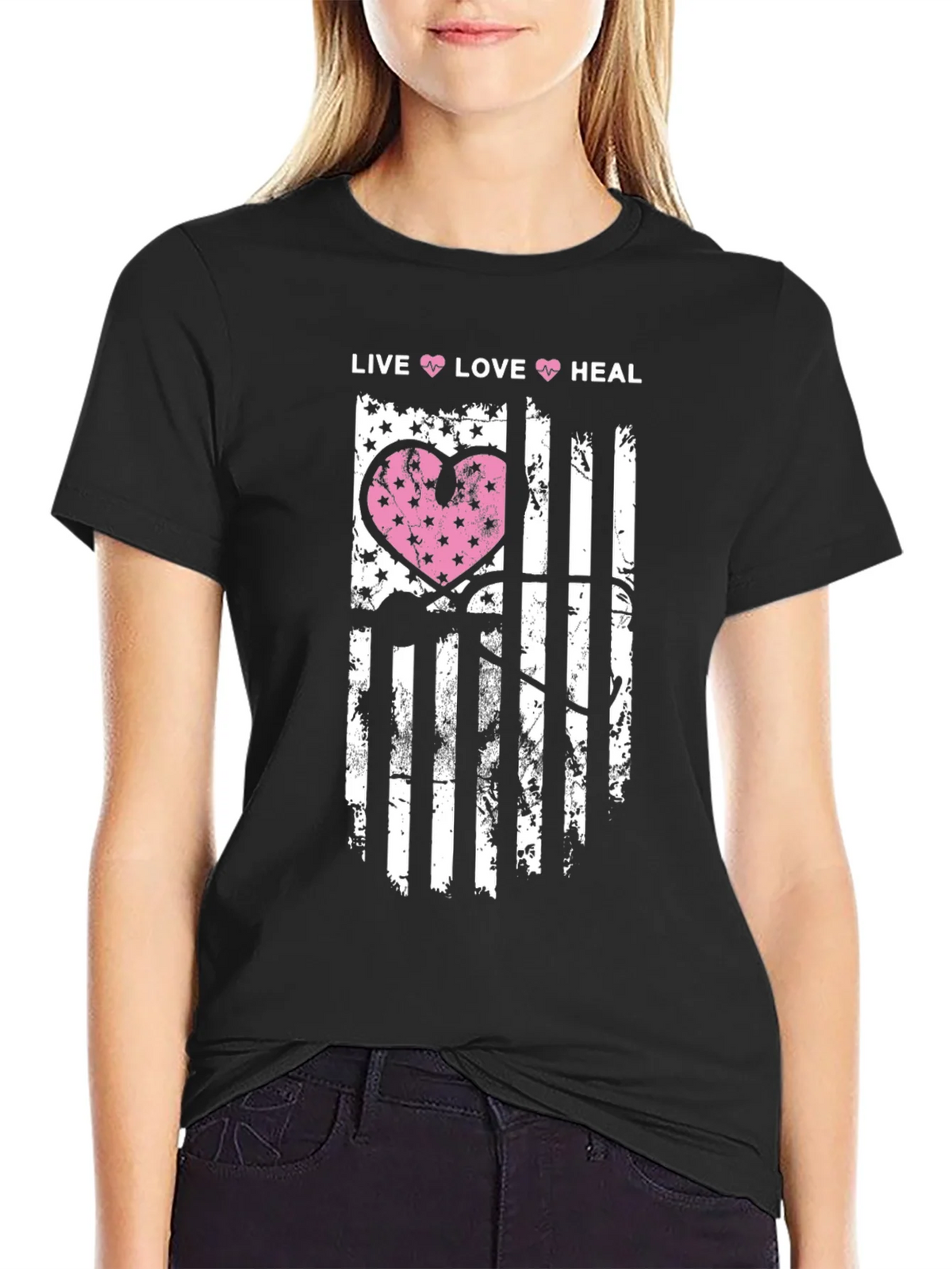 Live Love Heal Graphic T-Shirt product image 2