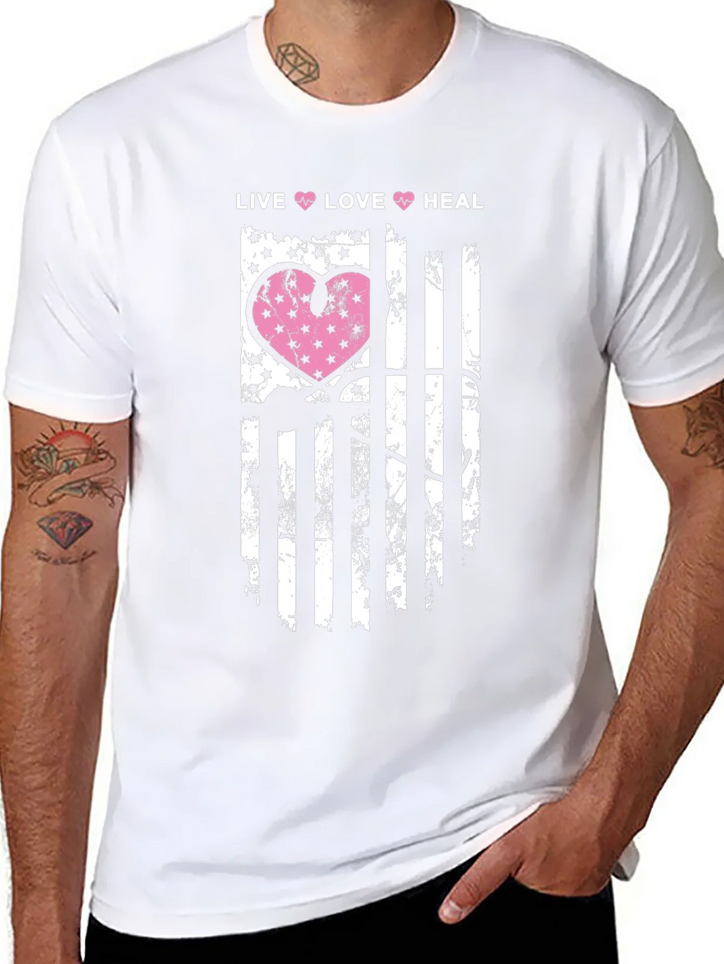 Live Love Heal Graphic T-Shirt product image 7