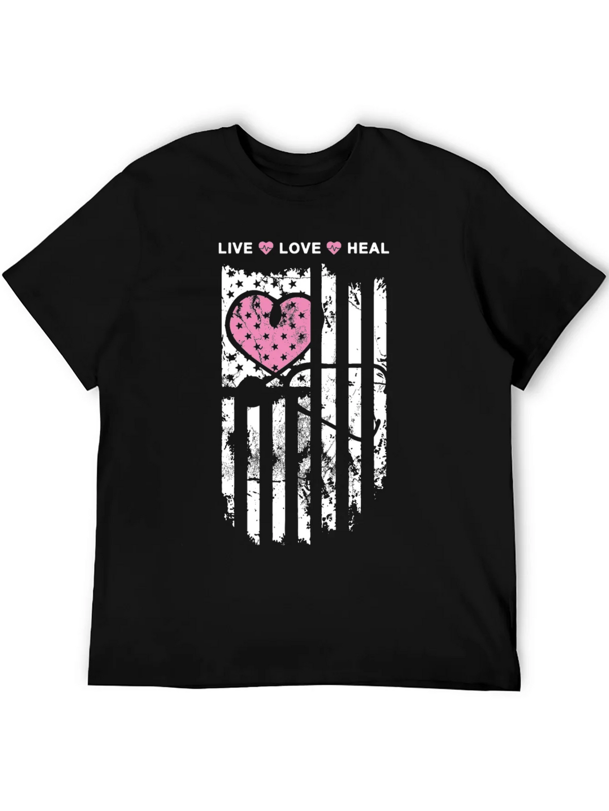 Live Love Heal Graphic T-Shirt product image 5