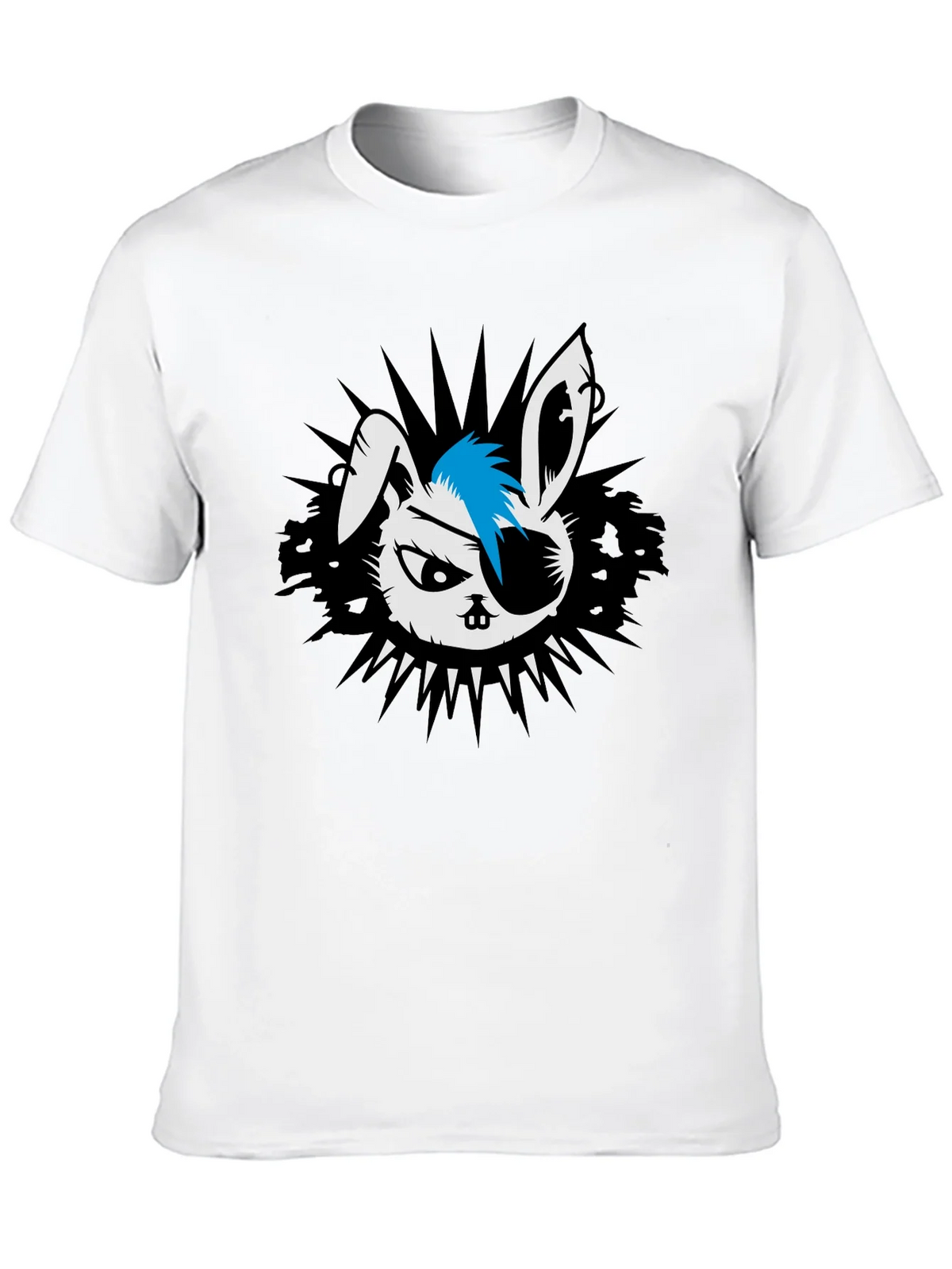 Punk Rock Rabbit Graphic T-Shirt product image 6