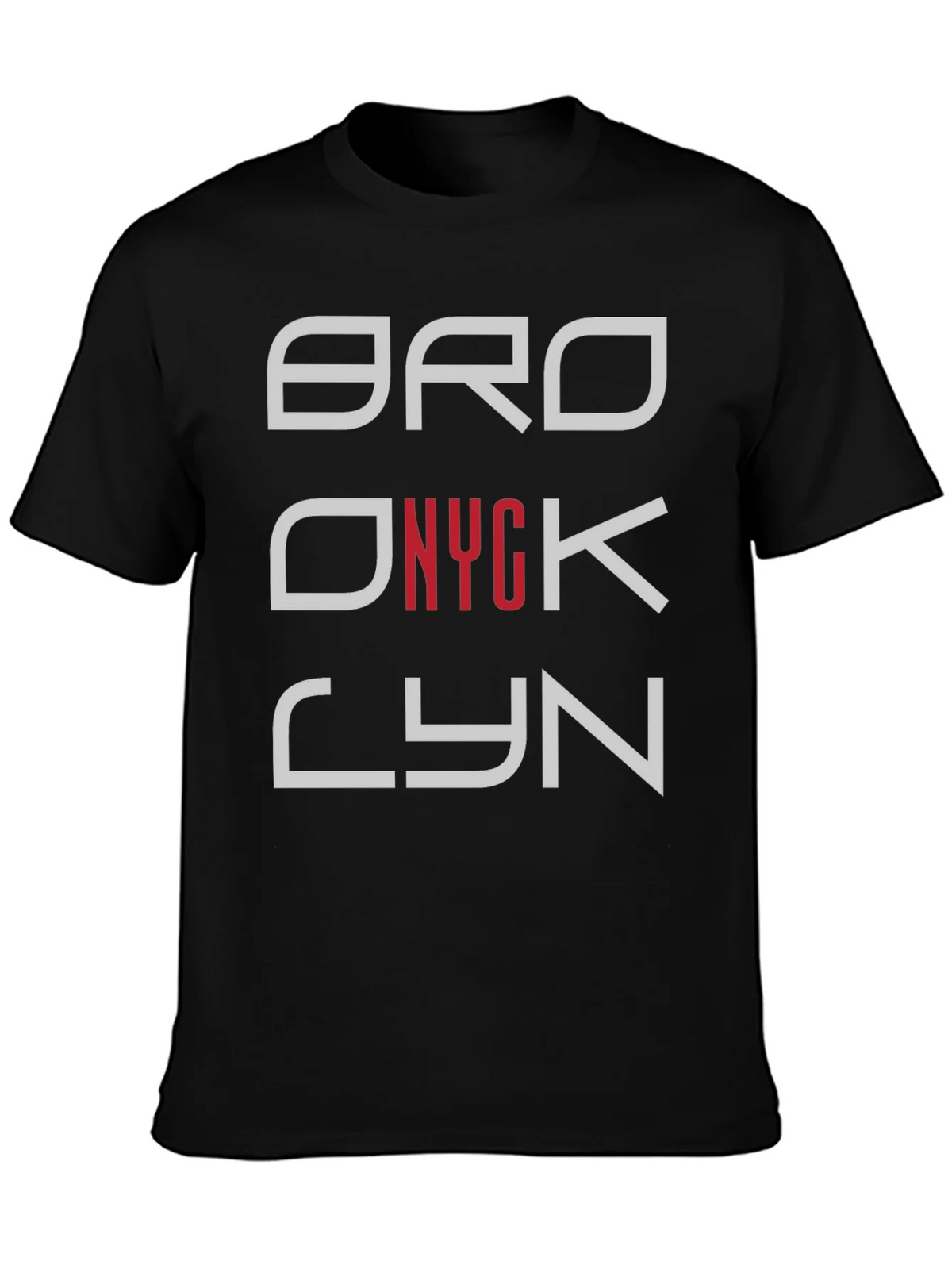 Brooklyn NYC Graphic Tee - Stylish Mens Black T-Shirt product image 3