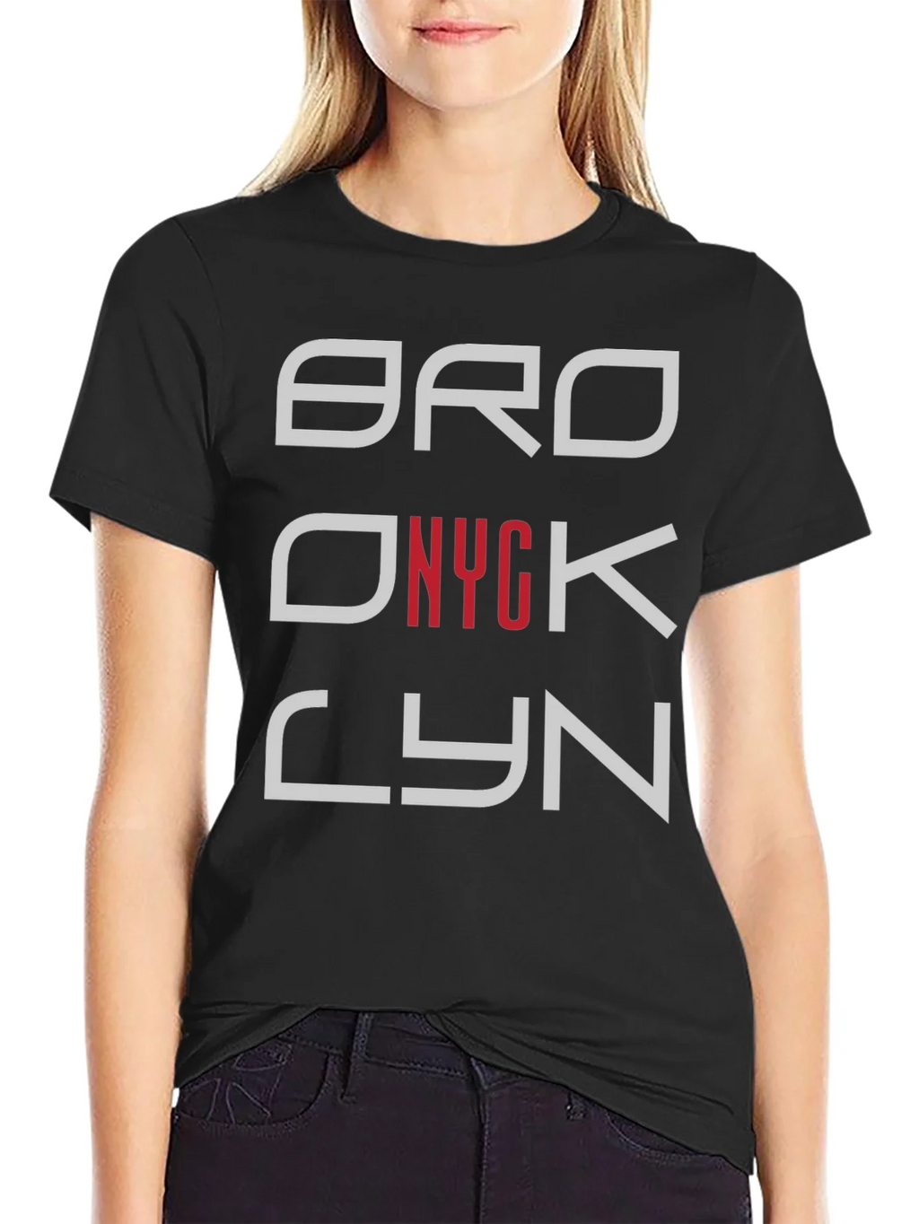 Brooklyn NYC Graphic Tee - Stylish Mens Black T-Shirt product image 2