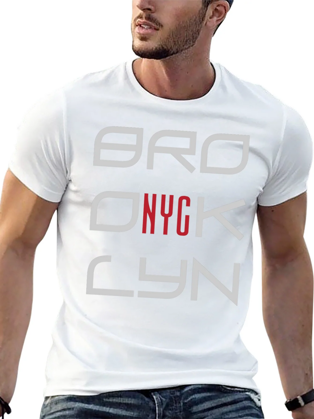 Brooklyn NYC Graphic Tee - Stylish Mens Black T-Shirt product image 12