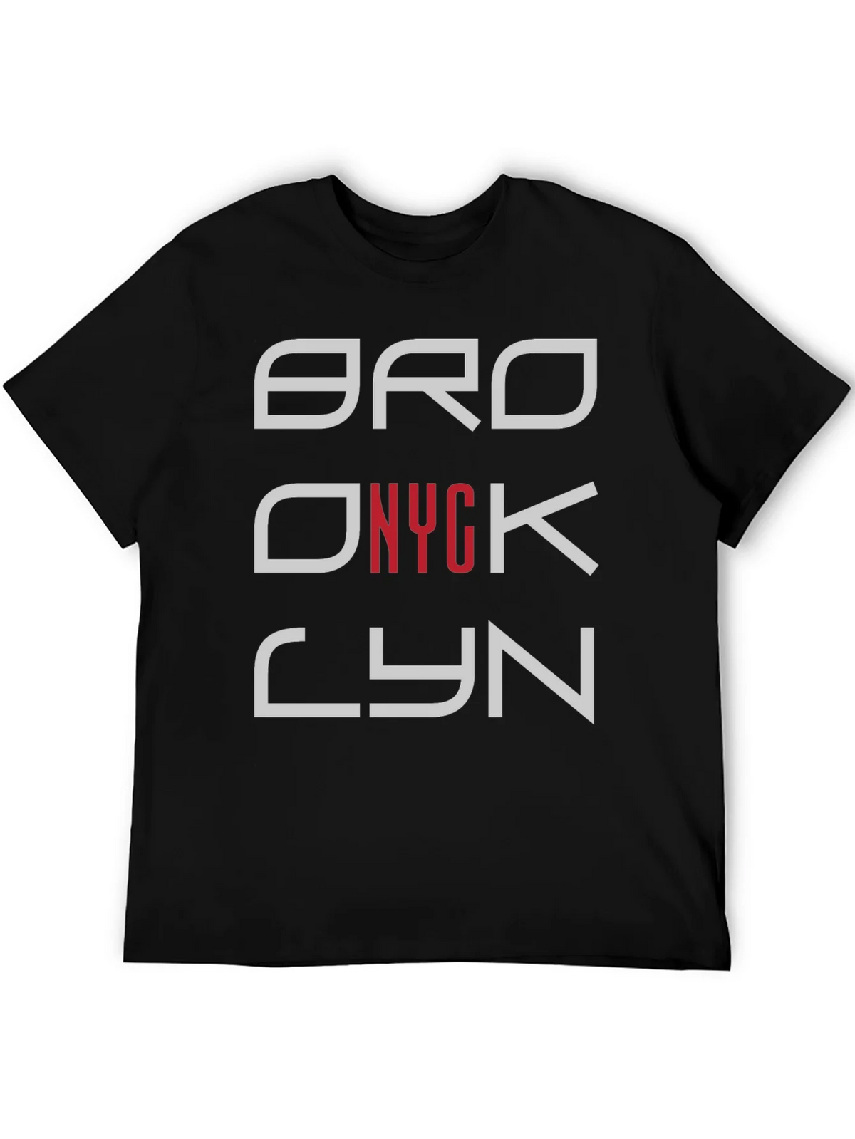 Brooklyn NYC Graphic Tee - Stylish Mens Black T-Shirt product image 5