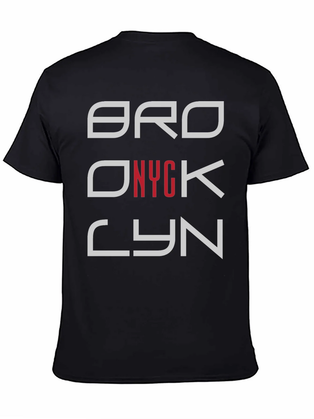 Brooklyn NYC Graphic Tee - Stylish Mens Black T-Shirt product image 4