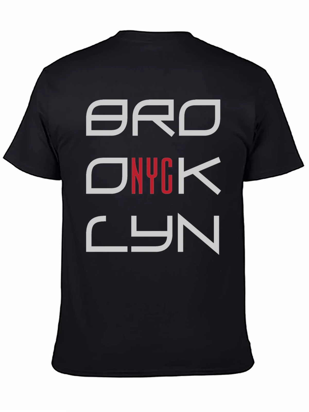Brooklyn NYC Graphic Tee - Stylish Mens Black T-Shirt product image 4