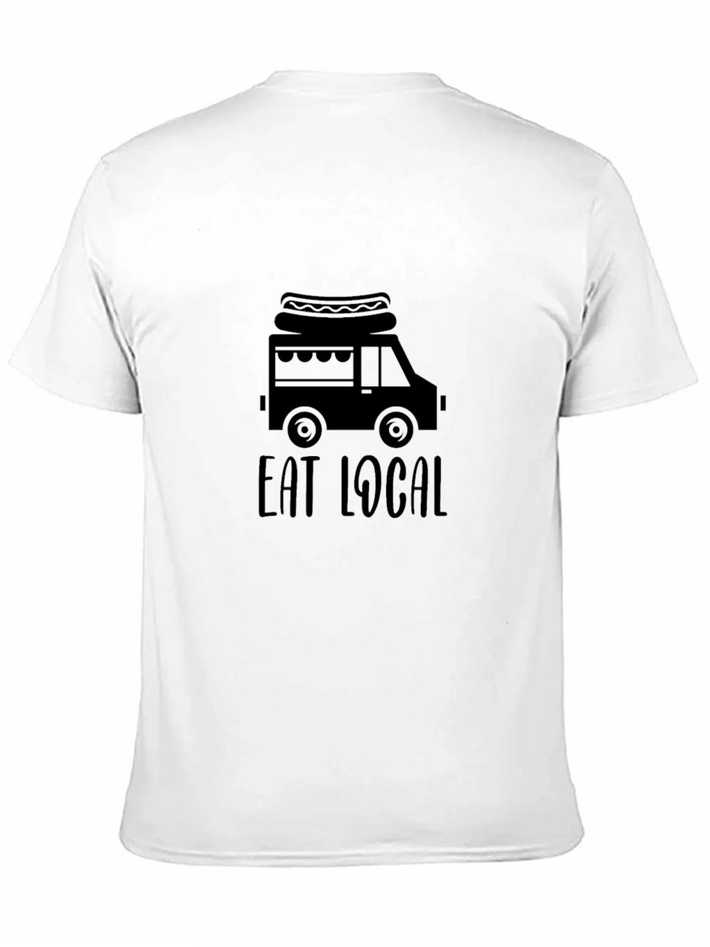 Eat Local Food Truck Graphic T-Shirt product image 6