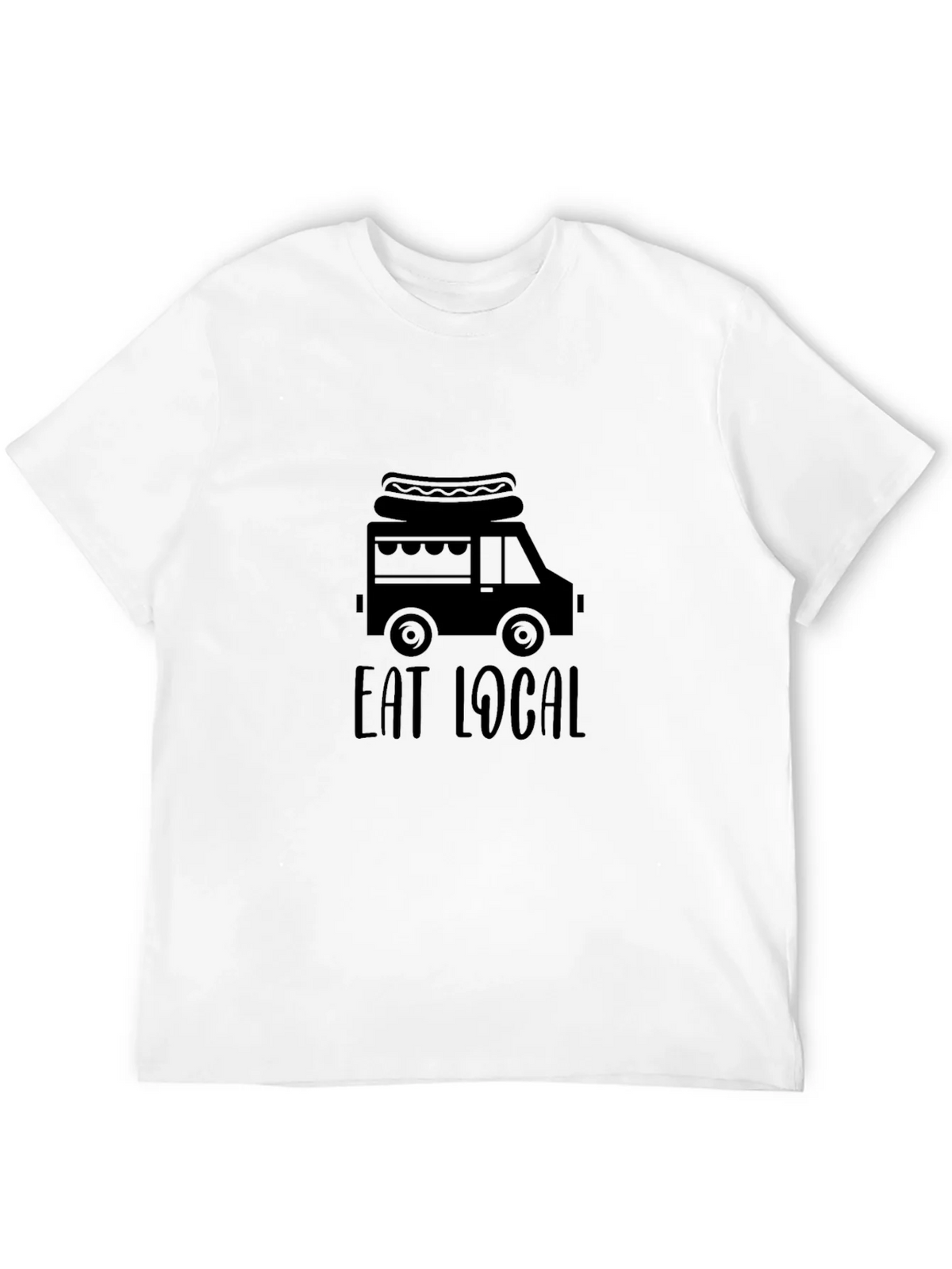 Eat Local Food Truck Graphic T-Shirt product image 7