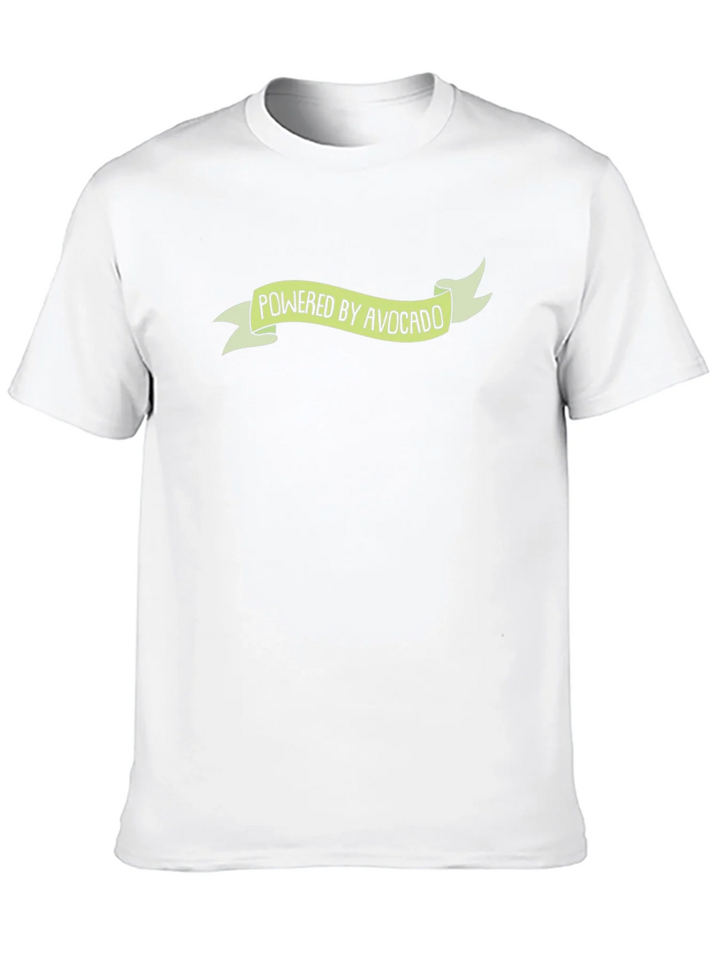 Powered by Avocado T-Shirt - Black Graphic Tee product image 2