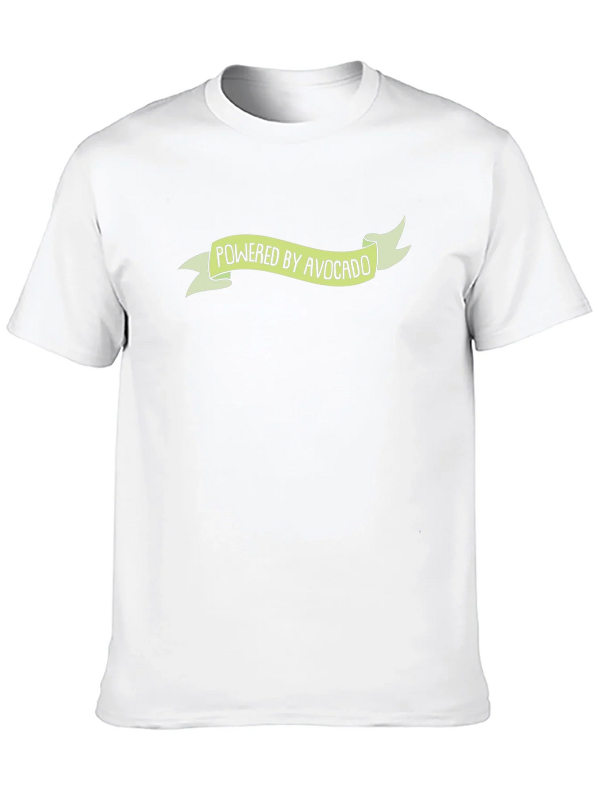 Powered by Avocado T-Shirt - Black Graphic Tee product image 2