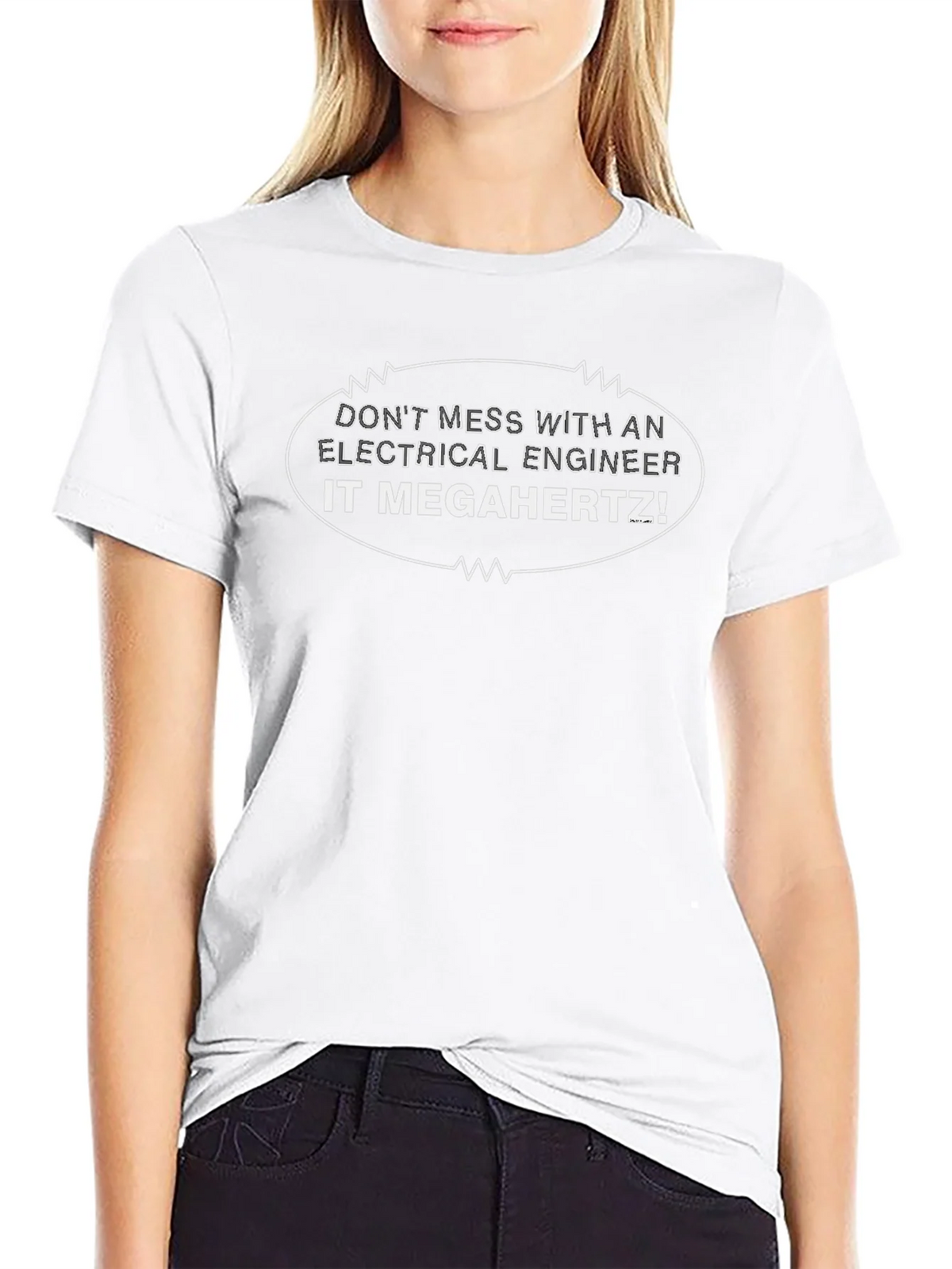 Electrical Engineer It Megahertz Funny T-Shirt product image 8