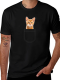 Ginger Kitten Pocket T-Shirt product image 1