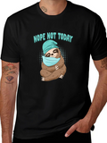 Nope Not Today Sloth T-Shirt product image 1