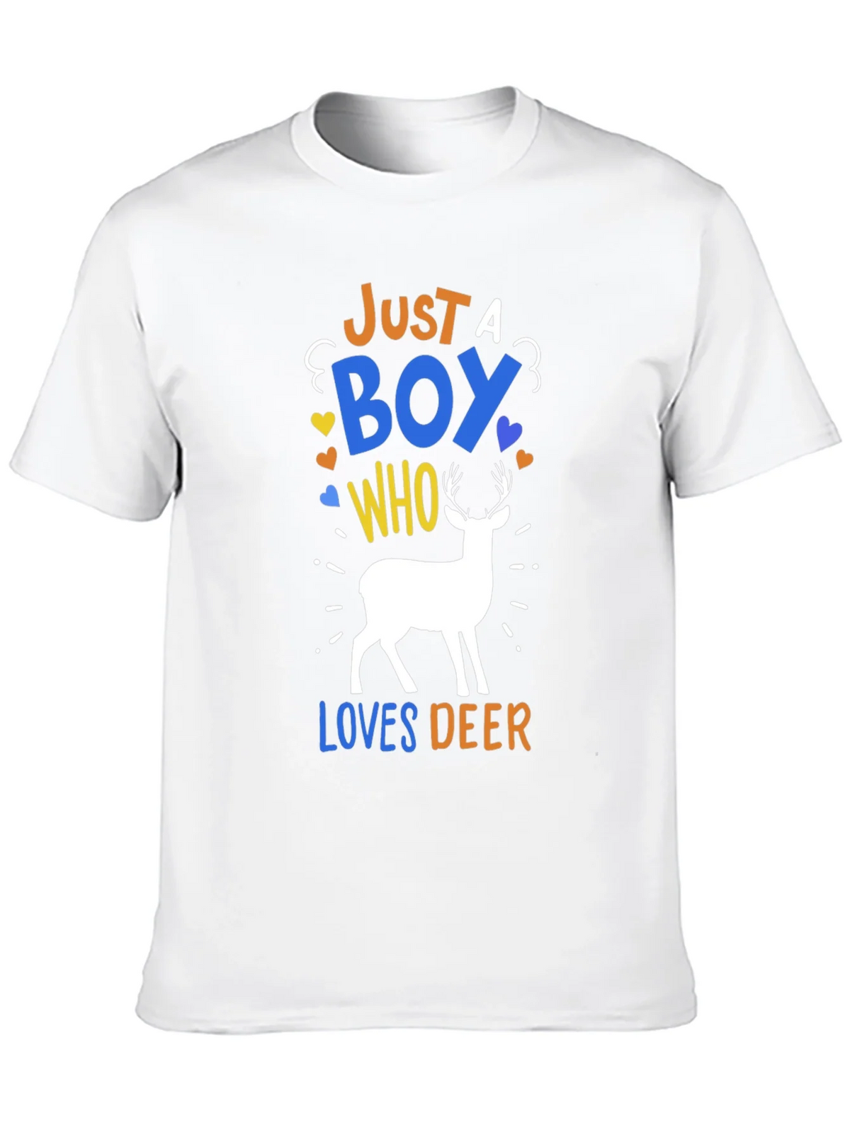 Just A Boy Who Loves Deer T-Shirt product image 8