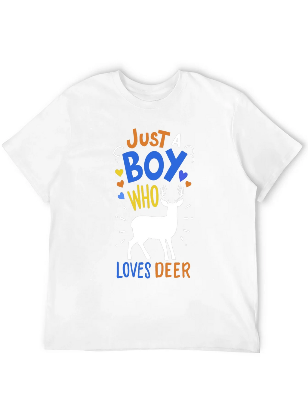 Just A Boy Who Loves Deer T-Shirt product image 10