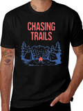 Chasing Trails Camping Graphic Tee - Adventure Ready! product image 1