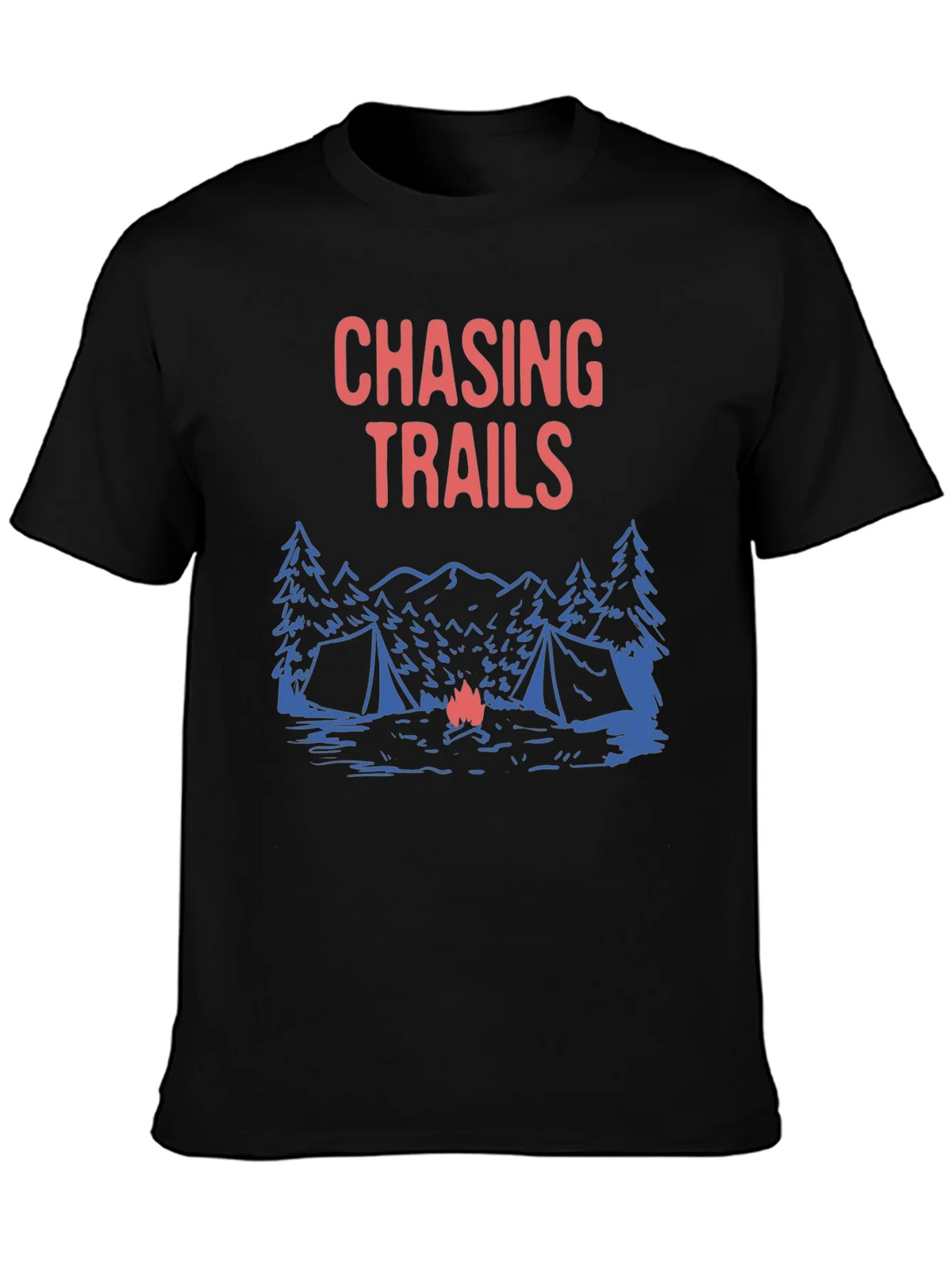 Chasing Trails Camping Graphic Tee - Adventure Ready! product image 3