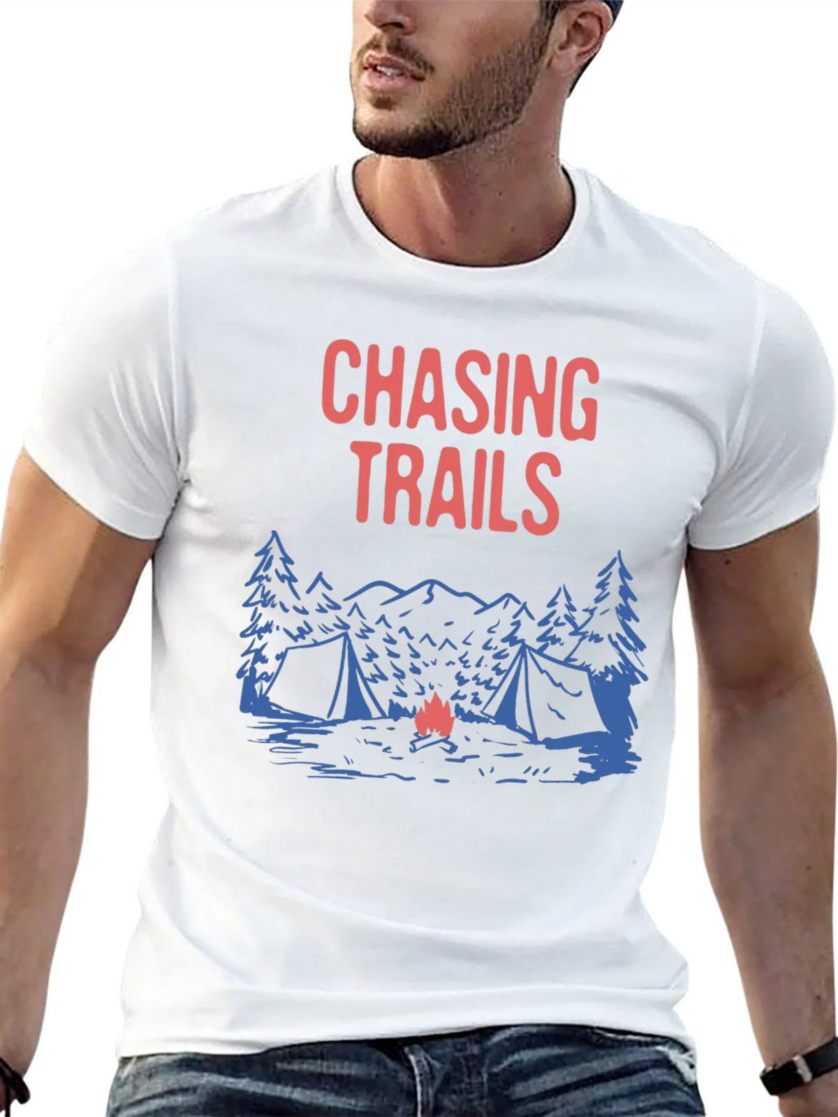 Chasing Trails Camping Graphic Tee - Adventure Ready! product image 10