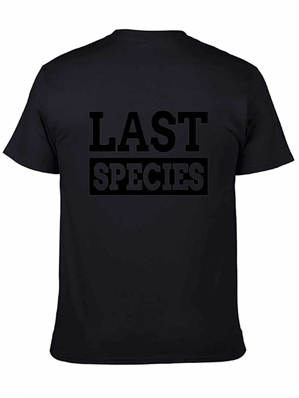 Last Species Graphic Black T-Shirt product image 4