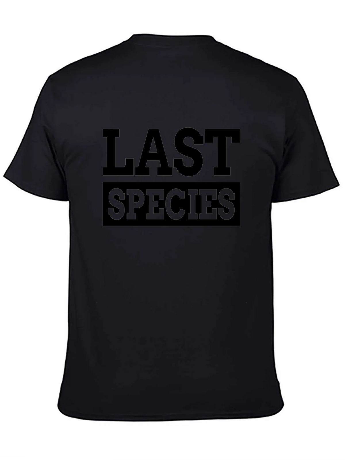 Last Species Graphic Black T-Shirt product image 4