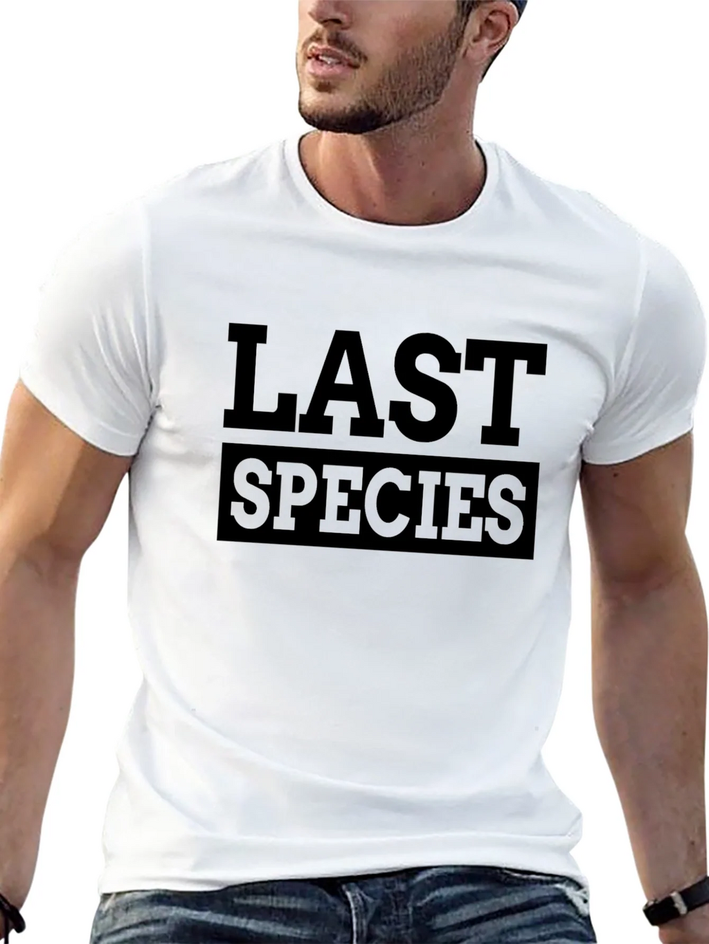 Last Species Graphic Black T-Shirt product image 12