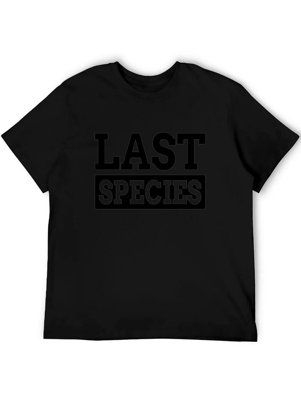 Last Species Graphic Black T-Shirt product image 5