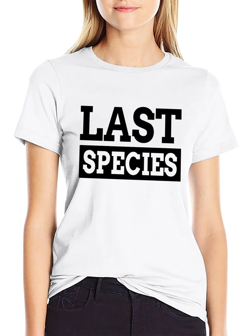 Last Species Graphic Black T-Shirt product image 8