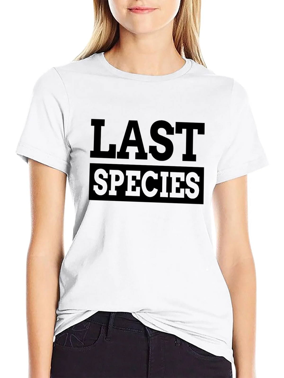 Last Species Graphic Black T-Shirt product image 8