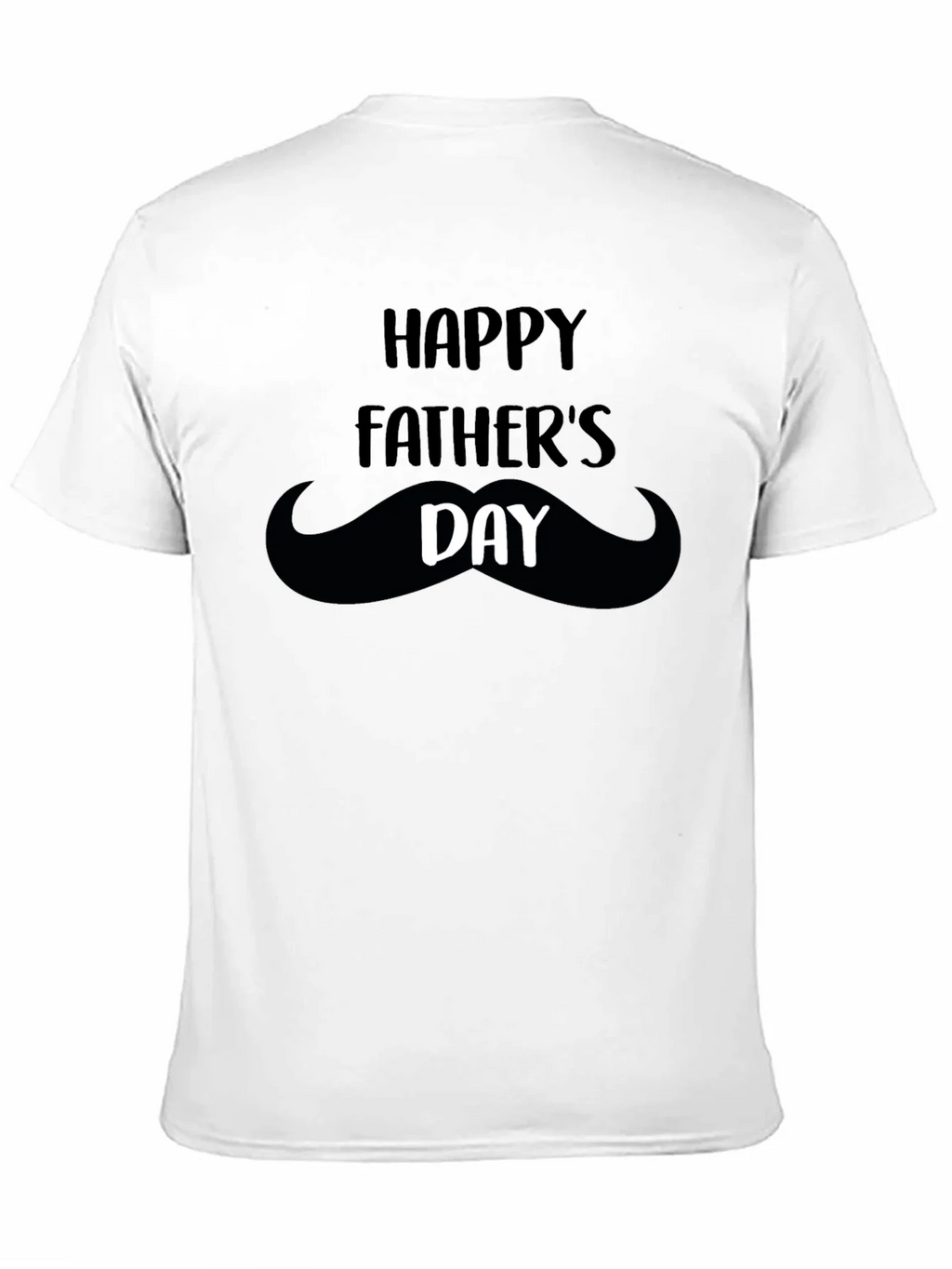 Happy Fathers Day Mustache T-Shirt product image 8