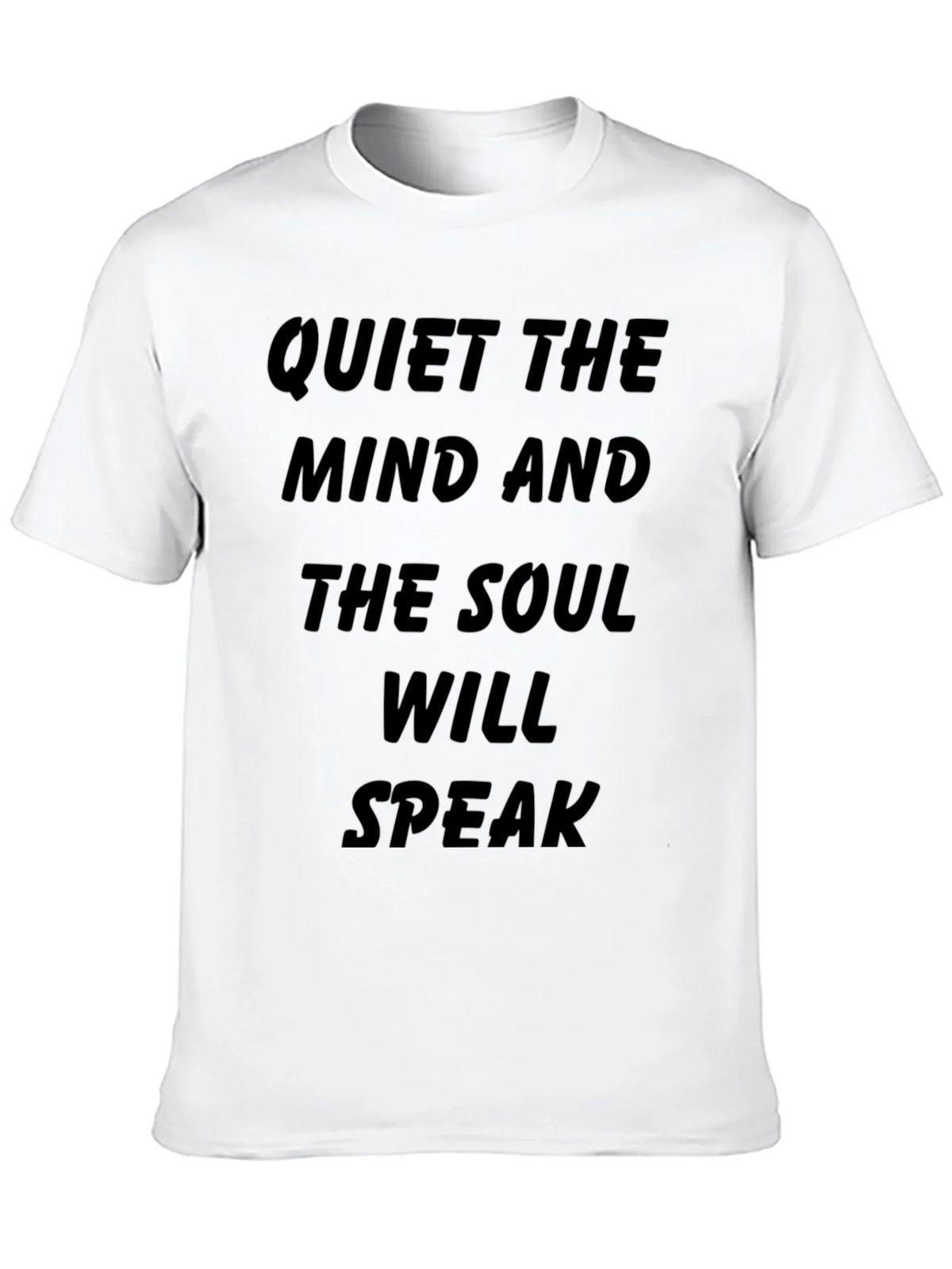 Quiet the Mind Graphic Tee - Black product image 7